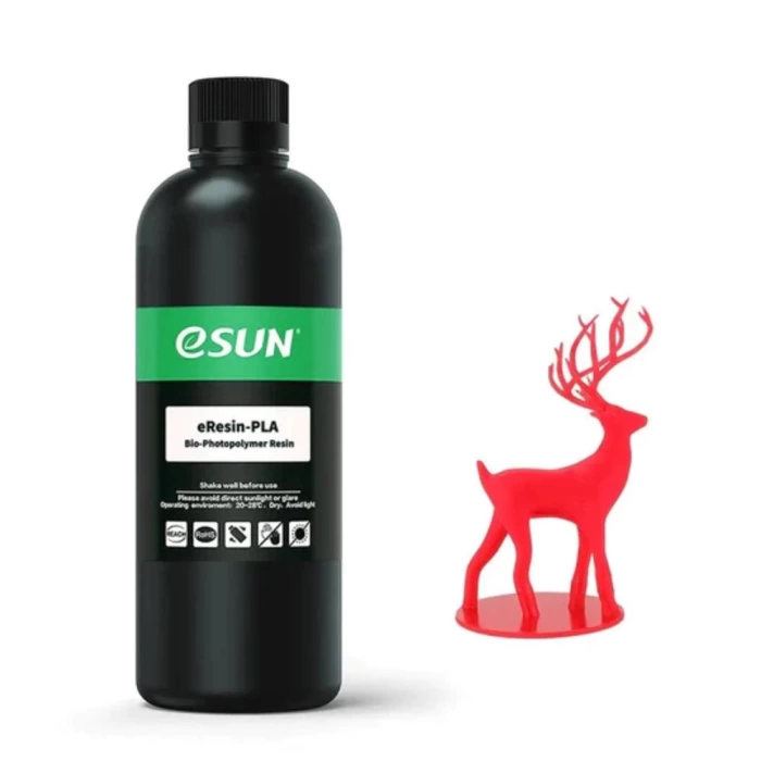 Esun Eresin-Pla Bio-Based Reçine - Kırmızı - 1 Kg