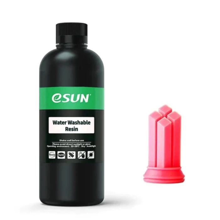 Esun Water Washable Reçine - Kırmızı - 1 Kg