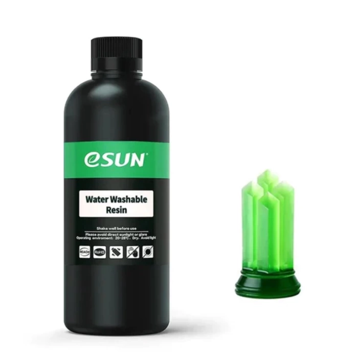 Esun Water Washable Reçine - Şeffaf Yeşil - 1 Kg