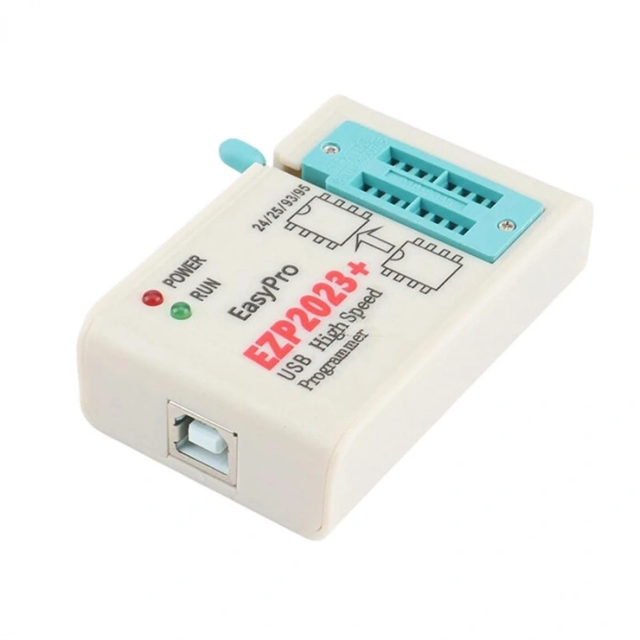 EZP2023+ EEPROM Bios USB SPI Programlayıcı +3 Çevirici Adaptör ve Test Klipsi