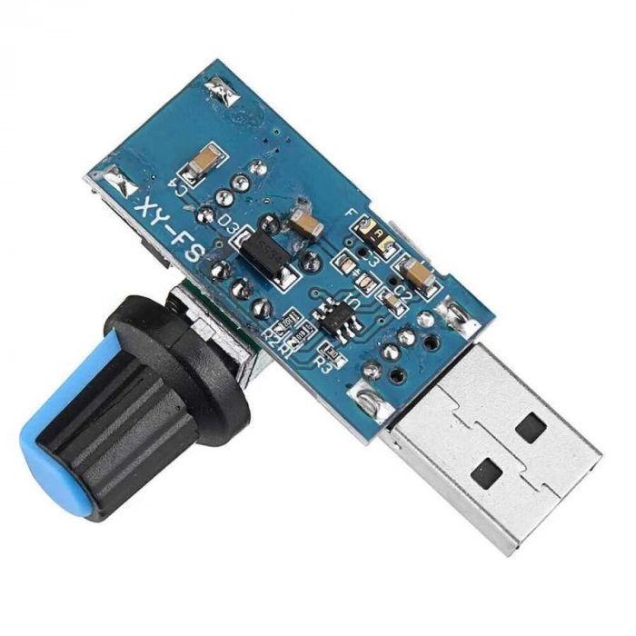 Fan Hız Kontrol Devresi 5V USB