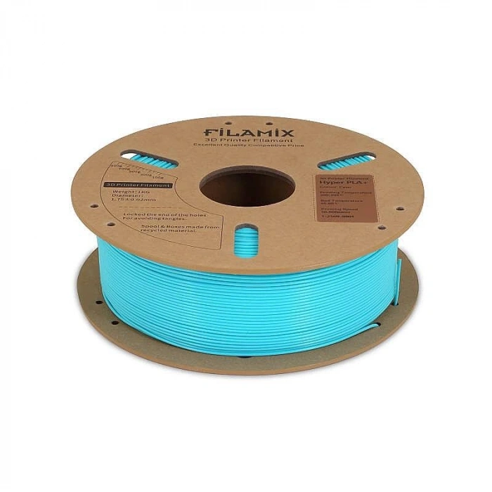 Filamix Hyper PLA + Filament Cyan 1.75mm 1000gr