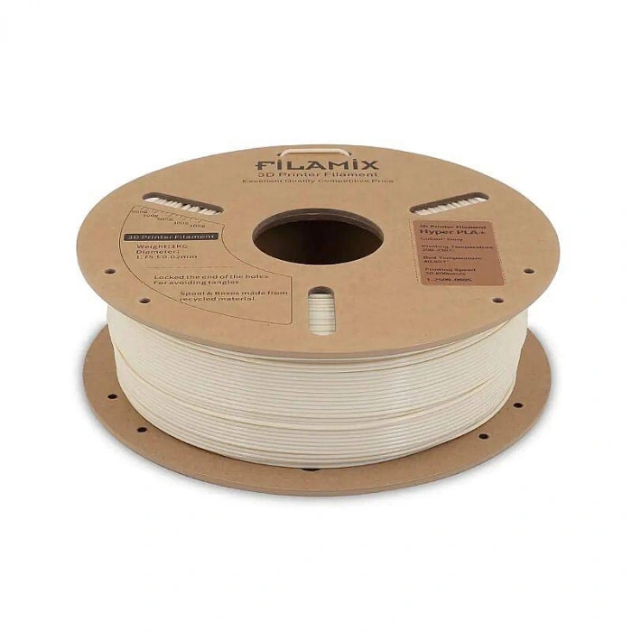 Filamix Hyper PLA + Filament Ivory 1.75mm 1000gr