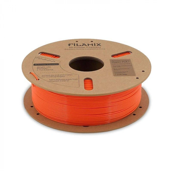 Filamix Hyper PLA + Filament Orange Red 1.75mm 1000gr
