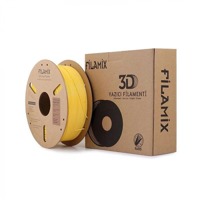 Filamix Hyper PLA + Filament Sunshine Yellow 1.75mm 1000gr