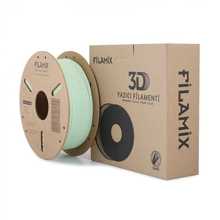 Filamix PLA Mat Filament Green 1.75mm 1000gr
