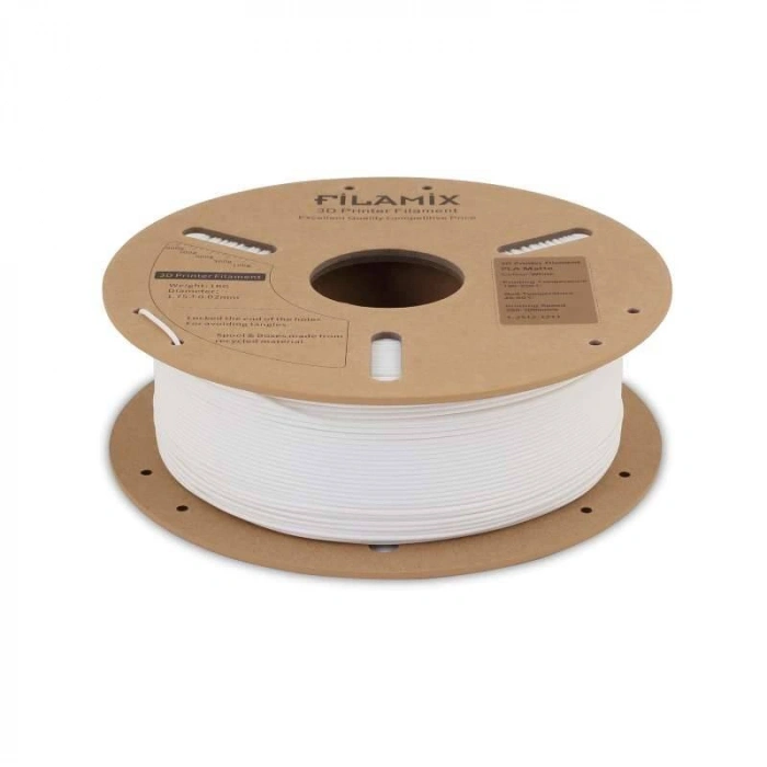 Filamix PLA Mat Filament White 1.75mm 1000gr
