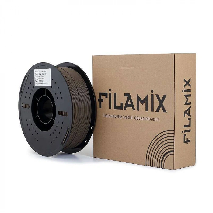 Filamix PLA Wood Filament Black Walnut 1.75mm 1000gr