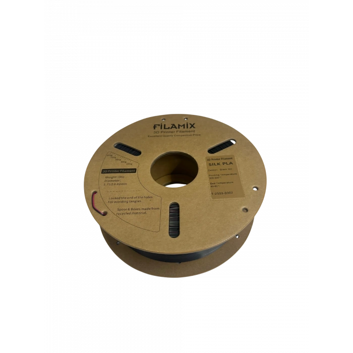 Filamix Silk Magic Siyah Kırmızı 1.75mm 1Kg