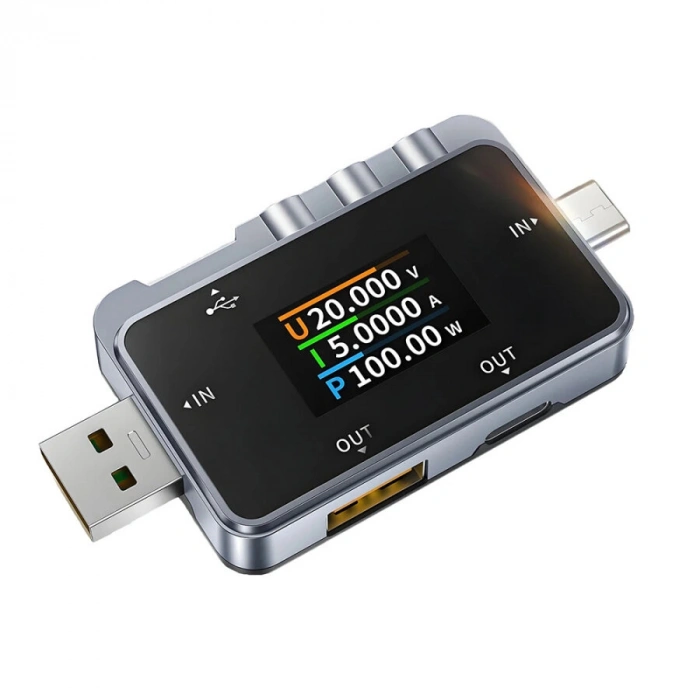 FNAC-28 2-in-1 Type-C+USB Test Cihazı