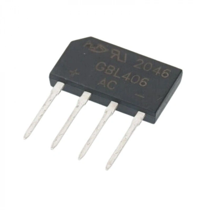 GBL406 - 4A 600V Tarak Tip Köprü Diyot