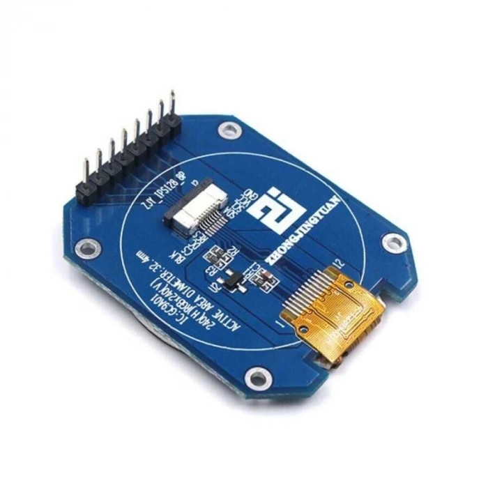 GC9A01 1.28 240x240 Oled Grafik Lcd Ekran - Kare PCB
