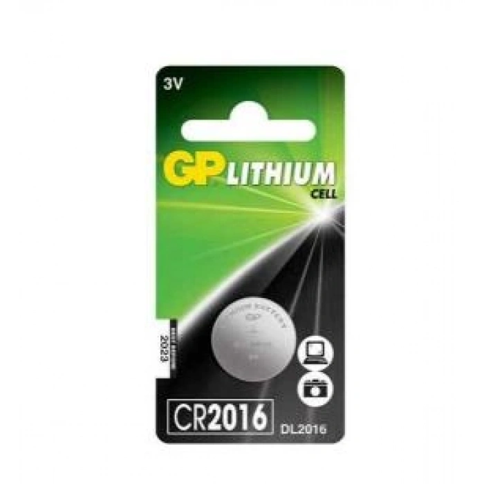 GP 3V Lityum Pil CR2016
