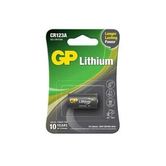GP CR123A 3V Lityum Pil