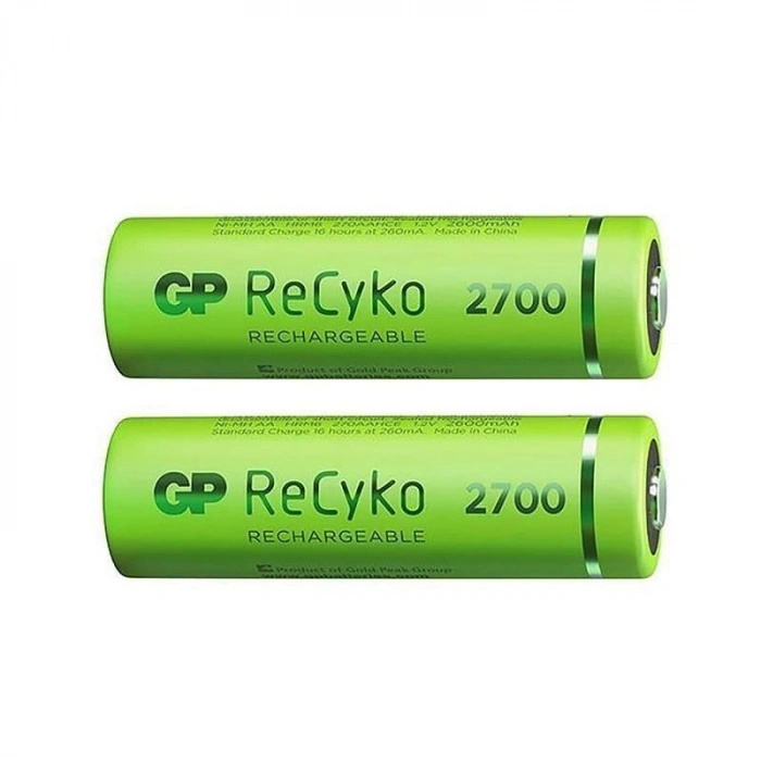 GP ReCyko GP270AAHCE-2EB2 2600 mAh Şarj Edilebilir AA Kalem Pil 2li Paket