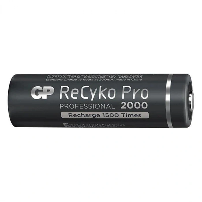 GP ReCyko Pro GP210AAHCB-2EB4 2000 mAh Şarjlı AA Kalem Pil 4lü Paket