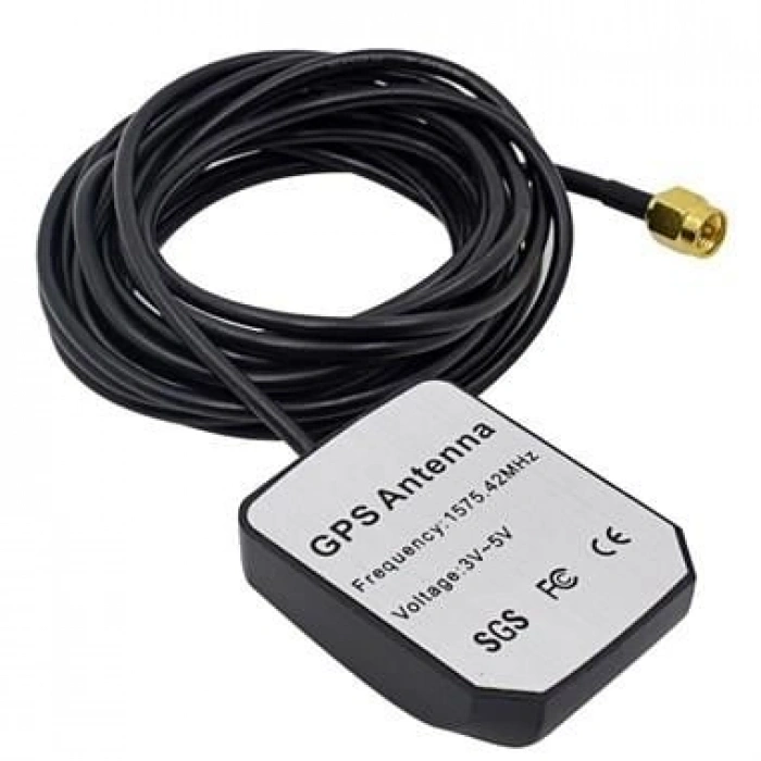 GPS Anteni - 3 V, Manyetik Montajlı, SMA