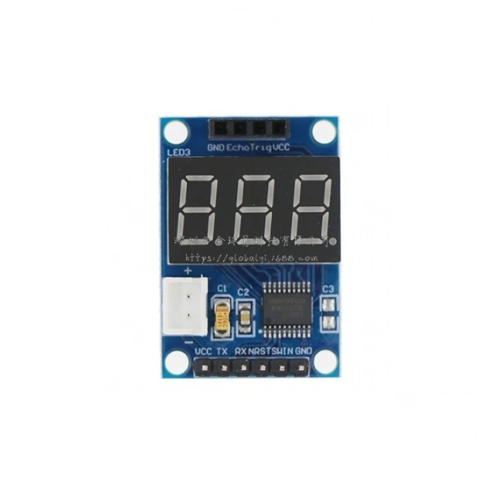 HC-SR04 Ultrasonik Modül Dijital Ekranı