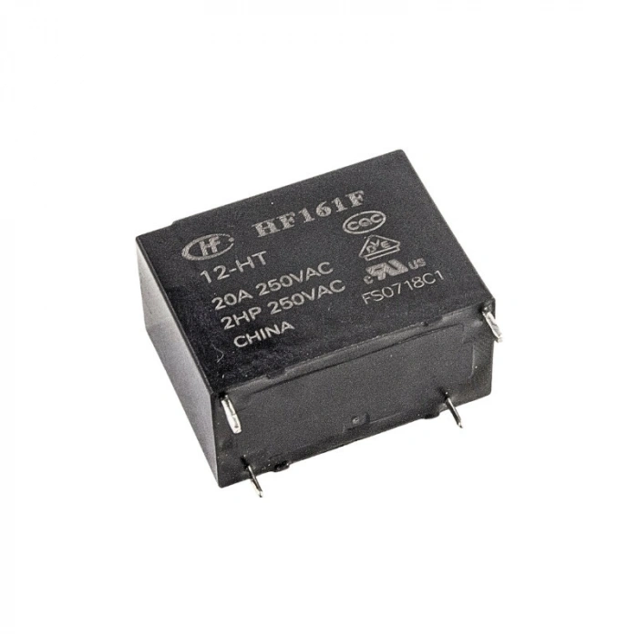 HF161F 12-HT 12V 20A Röle 4-Pin