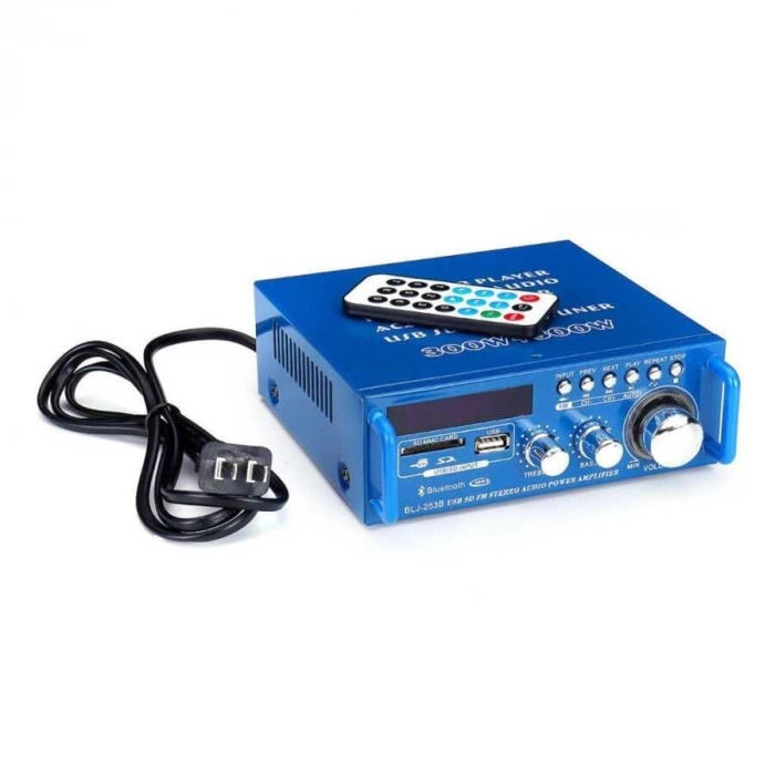 Hi-Fi Stereo Amplifier - 2x300W Bluetooth Amfi