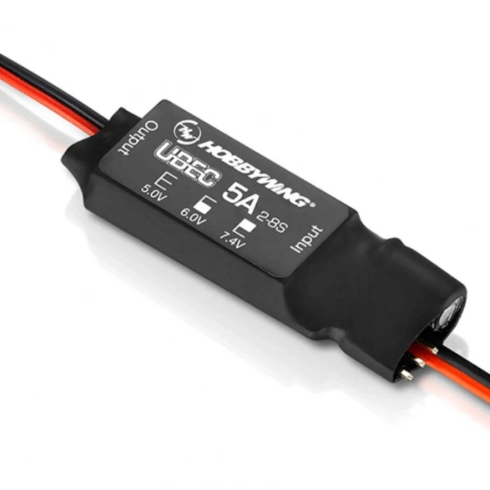 HOBBYWING UBEC 5A AIR (2S-8S) Destekli