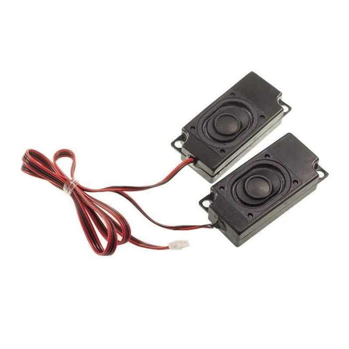 Hoparlör Çifti JST Soketli 70x33mm 8 ohm 8Ω 2W