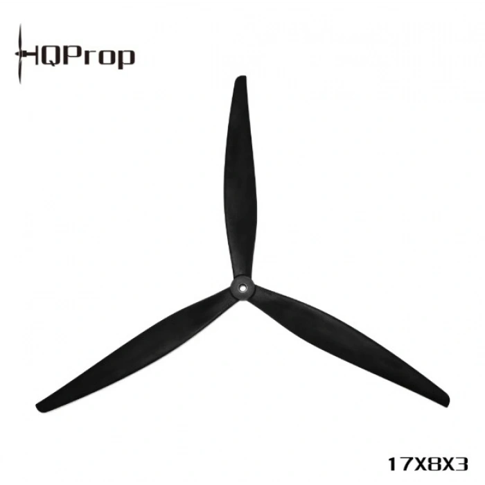 HQProp 17X8X3 3 Bıçaklı 1CW+1CCW Drone Pervanesi