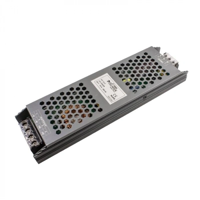 HT-1217 24V 15A İnce Metal Kasa Adaptör - LED Driver