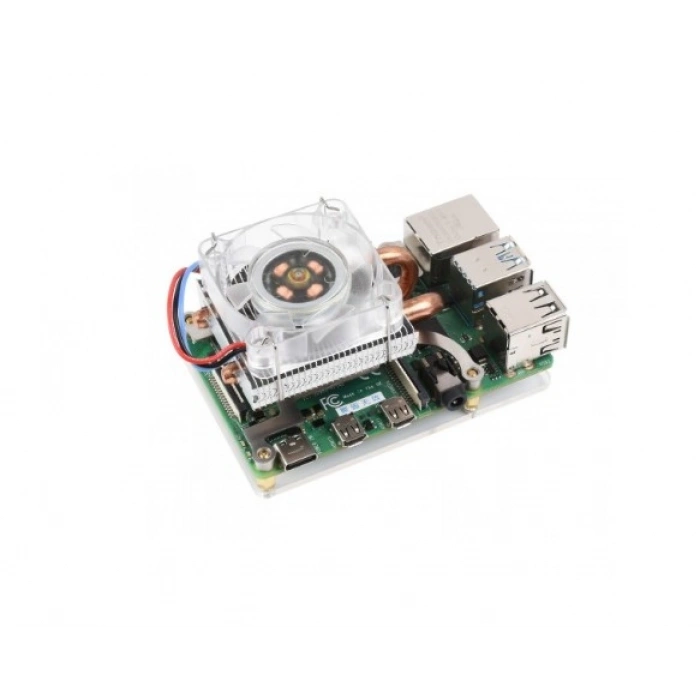 ICE Tower CPU Soğutma Fanı - Raspberry Pi 4B/3B+/3B Uyumlu