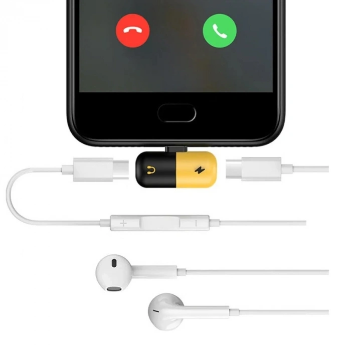 iPhone Lightning Şarj ve Kulaklık Soketi Dönüştürücü