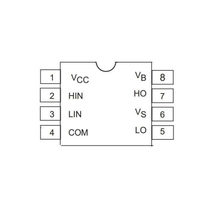 IR2106 SOIC-8 Smd Mosfet Sürücü Entegresi