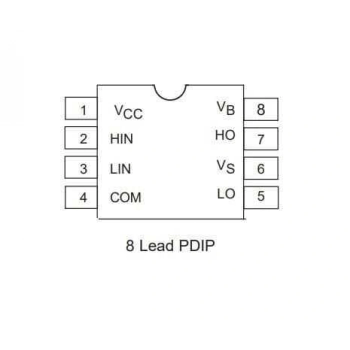IR2106PBF DIP-8 Mosfet Sürücü Entegresi