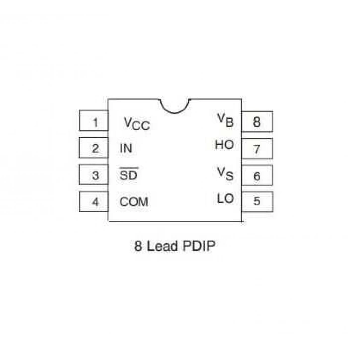 IR2109 DIP-8 Mosfet Sürücü Entegresi