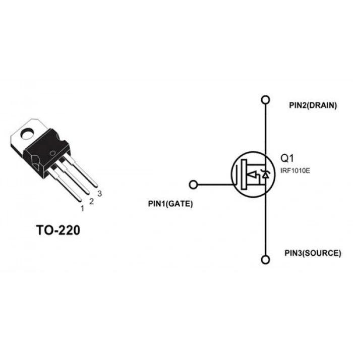 IRF2804 - 40V 280A Mosfet - TO220