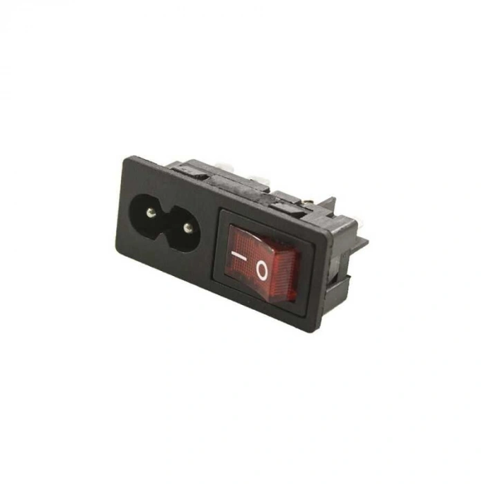 Işıklı 2 Pin Power Soketi