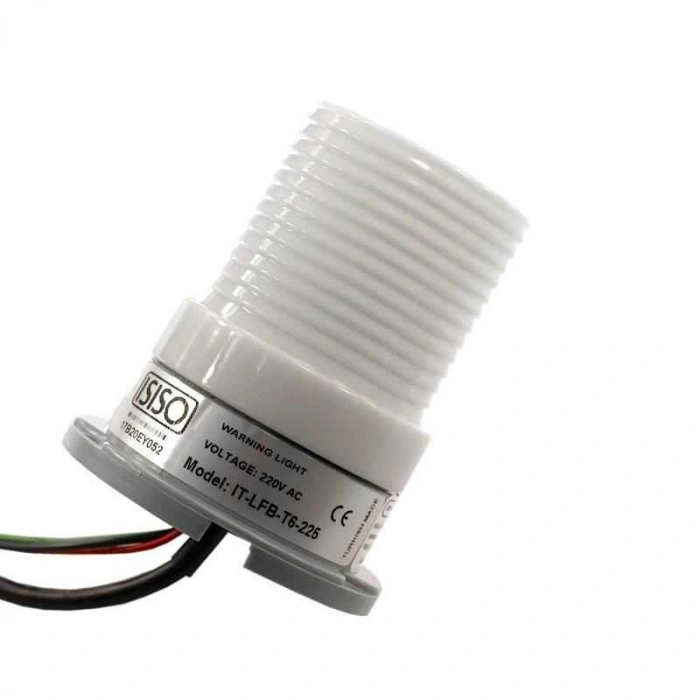 IT-LFB-T6-225 220V 5 Renk Flaşör Buzzer