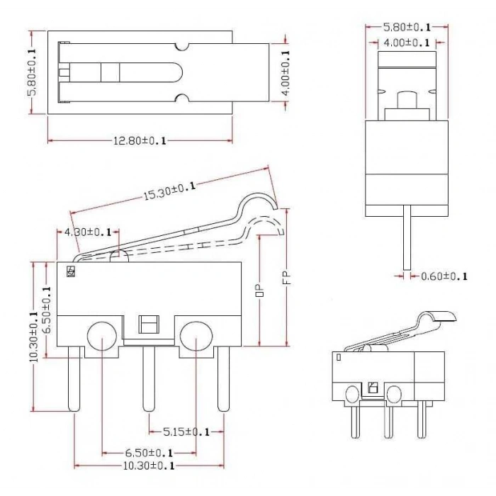 JL014 Mini Micro Switch