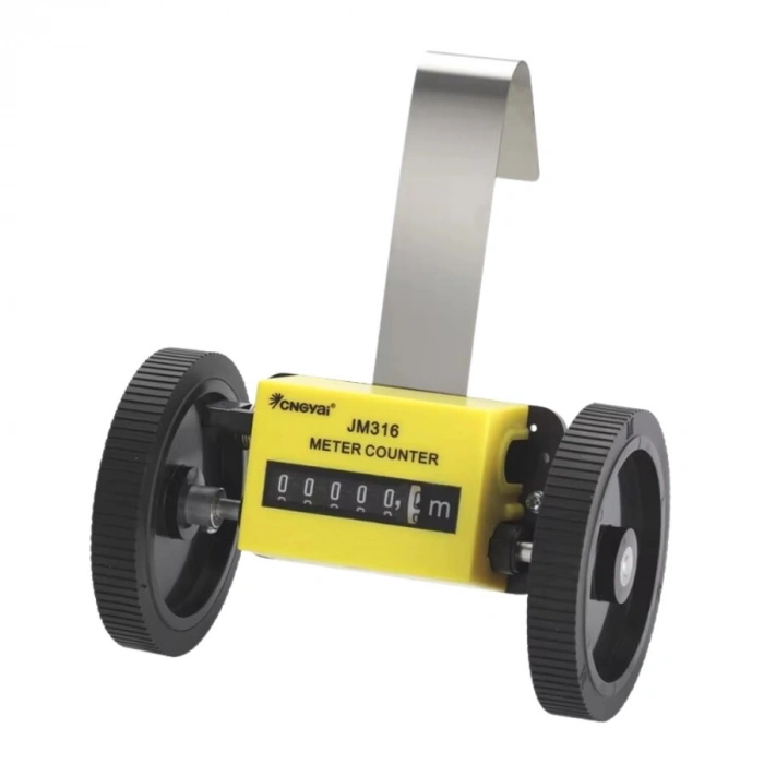 JM316 6-Digit Wheeled Mechanical Length Counter