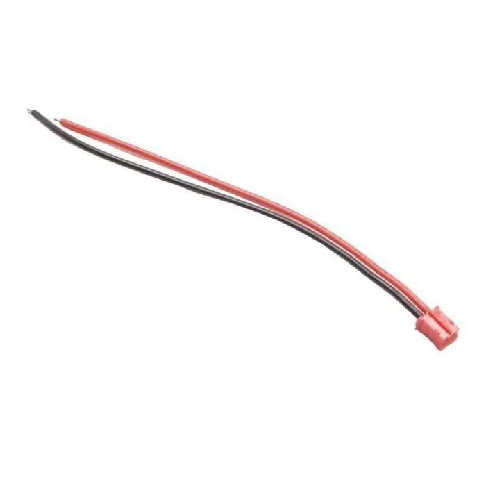 JST-PH 2.0 2 Pin Kablolu Dişi Konnektör Kırmızı