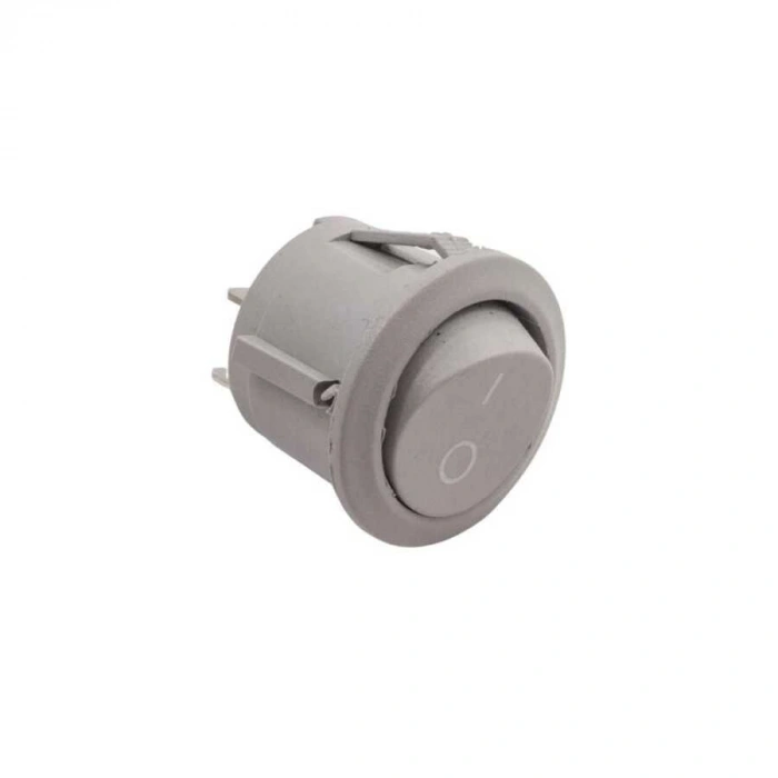 KCD1-2 ON-OFF Anahtar 2 Pin Gri