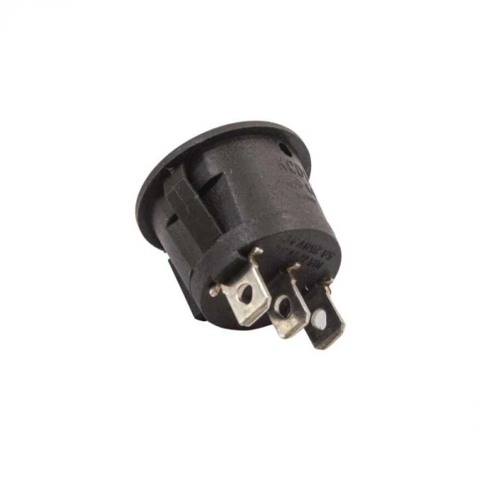 KCD1-2 ON-OFF-ON Anahtar 3 Pin Siyah