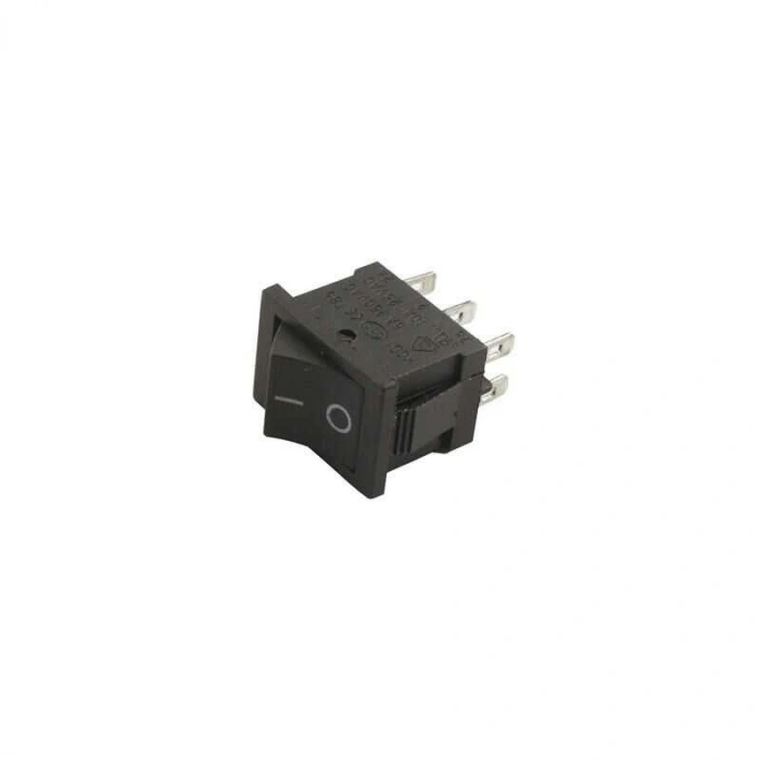 KCD1 On/Off Anahtar 6 Pin - Siyah