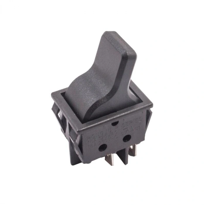 KCD4 R210 Işıksız Yaylı ON-OFF Anahtar - 4 Pin