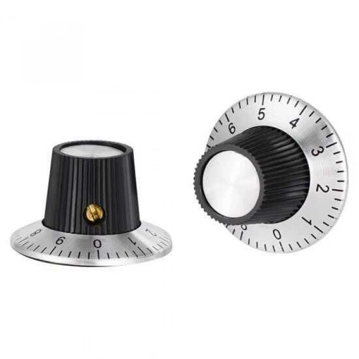 KN-C2 6mm Potansiyometre Başlığı - 29x18mm