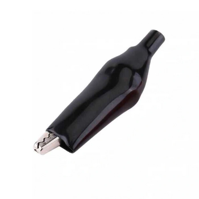 Küçük Kablosuz Krokodil 28mm - Siyah