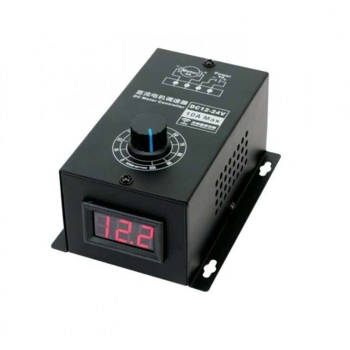 Kumandalı 10A DC Motor Sürücü PWM DC 12-24V