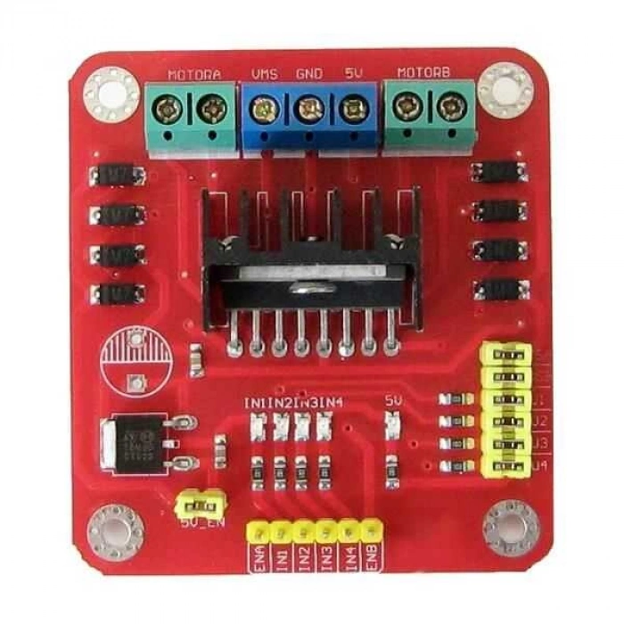 L298N DC Çift Motor Sürücü Devresi WB291111