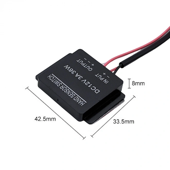 LJ-CM-03 12V 3A Tek Renk Temassız El Algılama Ayna Sensörü