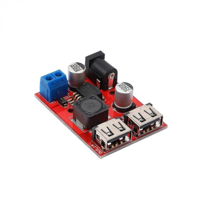 LM2596 Voltaj Regülatörü - Çift USB Çıkış