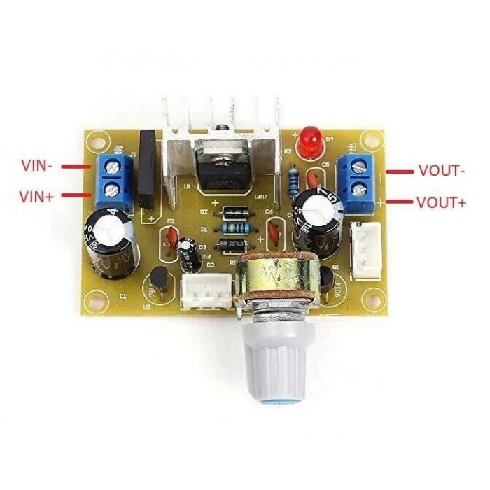 LM317 AC-DC Dönüştürücü / DC-DC Voltaj Regülatörü